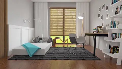 home project Zx106 – interior arrangement, Nowoczesny dom parterowy o wyjątkowym stylu z funkcjonalnym wnętrzem.