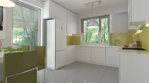 home project Z269 – interior arrangement, Kompaktowy dom z poddaszem i garazem w bryle, 4 sypialnie i dodatkowy pokój na parterze