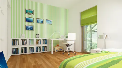 home project Z269 – interior arrangement, Kompaktowy dom z poddaszem i garazem w bryle, 4 sypialnie i dodatkowy pokój na parterze