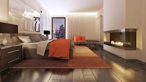 home project Zx45 – interior arrangement, Nowoczesny dom piętrowy z garażem od frontu o przestronnym i wygodnym wnętrzu.