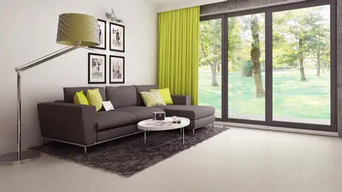 home project Z174 – interior arrangement, Dom z poddaszem użytkowym na bardzo wąską działkę 