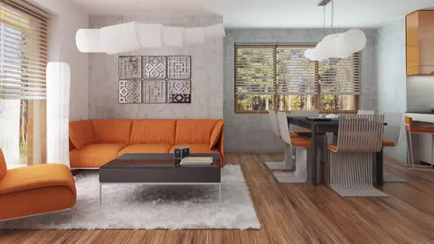 home project Z178 a – interior arrangement, Wersja z dodatkowym pokojem na parterze i nowoczesnymi elewacjami.