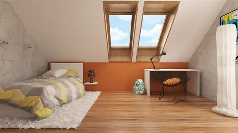 home project Z178 a – interior arrangement, Wersja z dodatkowym pokojem na parterze i nowoczesnymi elewacjami.