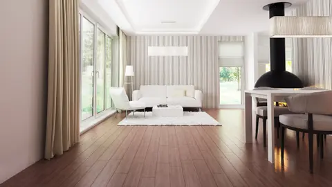 home project Z251 GL2 – interior arrangement, wariant z garażem 2-stanowiskowym. 