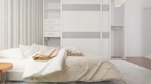 home project Z251 GL2 – interior arrangement, wariant z garażem 2-stanowiskowym. 