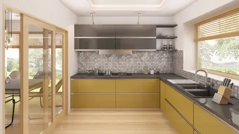 home project Z200 BG – interior arrangement, Wariant projektu bez garażu i ze zmienionym układem pomieszczeń