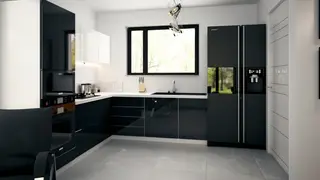 home project Z230 – interior arrangement, Funkcjonalny parterowy dom z możliwością adaptacji poddasza. 