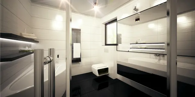 gotowy projekt domu Z230 – aranżacja wnętrz, Funkcjonalny parterowy dom z możliwością adaptacji poddasza.