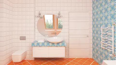 home project Z304 – interior arrangement, Optymalny, tani w budowie z dachem dwuspadowym projekt domu. 