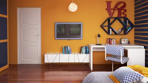 home project Z304 – interior arrangement, Optymalny, tani w budowie z dachem dwuspadowym projekt domu. 