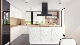 home project Z306 – interior arrangement, Dom z poddaszem użytkowym i 2-stanowiskowym garażem