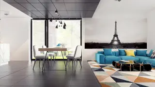 home project Z306 – interior arrangement, Dom z poddaszem użytkowym i 2-stanowiskowym garażem