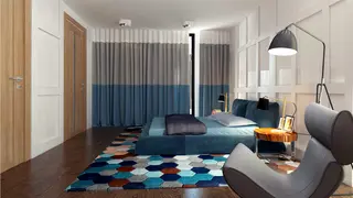 home project Z306 – interior arrangement, Dom z poddaszem użytkowym i 2-stanowiskowym garażem