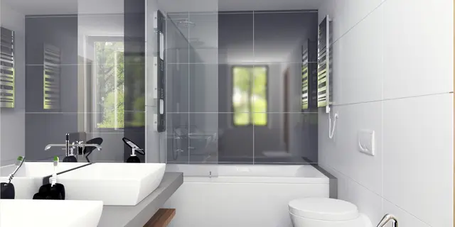 gotowy projekt domu Z306 – aranżacja wnętrz, Przestronny dom z poddaszem użytkowym, garażem 2-stanowiskowym oraz lukarną