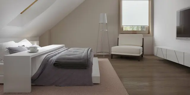 gotowy projekt domu Z113 eg – aranżacja wnętrz, Dom z poddaszem, energooszczędnymi instalacjami, komfortowy dla rodziny 2+2