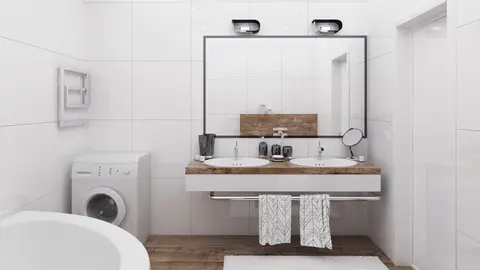 home project Z67 A – interior arrangement, Parterowy dom z pięcioma pokojami