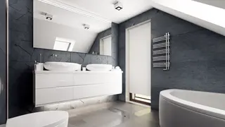 home project Z320 – interior arrangement, Dom z poddaszem użytkowym oraz garażem dwustanowiskowym , dach dwuspadowy 