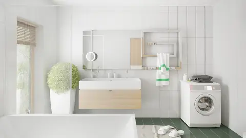 gotowy projekt domu Z321 – aranżacja wnętrz, Klasyczny dom parterowy z dachem kopertowym, 4 pokojami oraz dużym salonem.