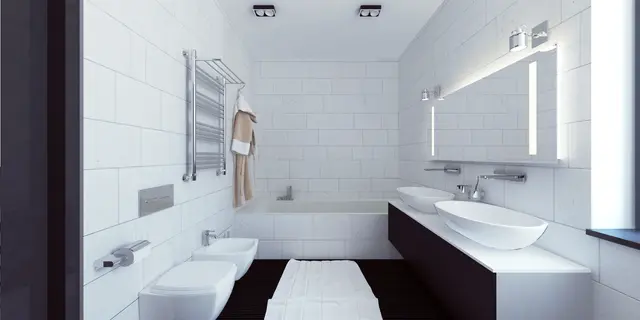 gotowy projekt domu Zx67 – aranżacja wnętrz, Parterowy dom w nowoczesnym stylu, z dużymi przeszkleniami na wąską działkę.