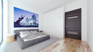 gotowy projekt domu Zx67 – aranżacja wnętrz, Parterowy dom w nowoczesnym stylu, z dużymi przeszkleniami na wąską działkę.