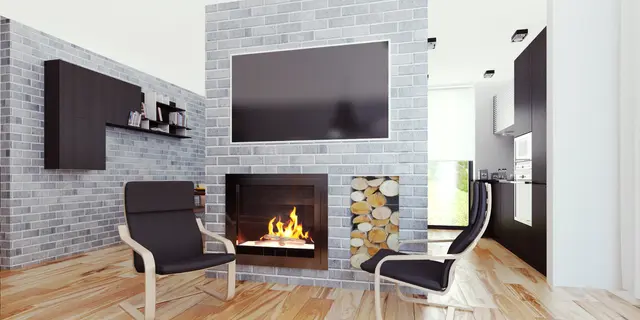 gotowy projekt domu Zx67 – aranżacja wnętrz, Parterowy dom w nowoczesnym stylu, z dużymi przeszkleniami na wąską działkę.