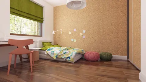 gotowy projekt domu Z91 – aranżacja wnętrz, Mały dom parterowy z dachem dwuspadowym, 3 sypialniami i dużą kuchnią.