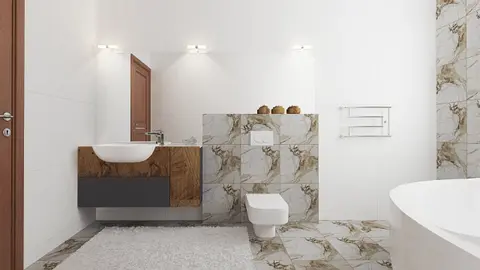 home project Z327 – interior arrangement, Parterowy dom z garażem i ogrzewaniem na paliwo stałe
