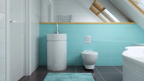 home project Z34 D – interior arrangement, Projekt domu na małą działkę, w technologii drewnianej.