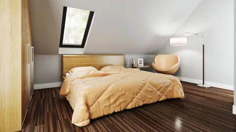 home project Z99 D – interior arrangement, Mały, funkcjonalny dom z pokojem na parterze oraz kuchnią i wykuszem od ogrodu.