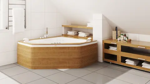 home project Z99 D – interior arrangement, Mały, funkcjonalny dom z pokojem na parterze oraz kuchnią i wykuszem od ogrodu.