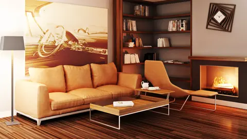 home project Z99 D – interior arrangement, Mały, funkcjonalny dom z pokojem na parterze oraz kuchnią i wykuszem od ogrodu.