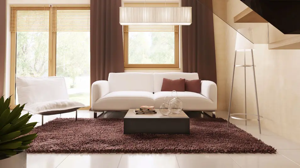 home project Z4 D – interior arrangement, Mały tradycyjny dom z dachem dwuspadowym i zgrabnymi lukarnami na poddaszu.