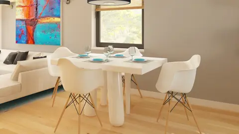 gotowy projekt domu Z24 NF40 – aranżacja wnętrz, Wersja projektu w standardzie NF40