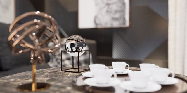 gotowy projekt domu Z355 – aranżacja wnętrz, Parterowy dom na wąską działkę.