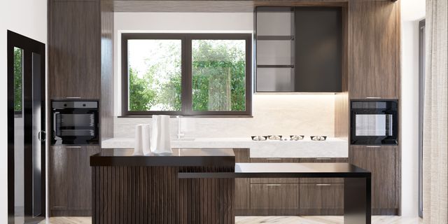 gotowy projekt domu Z355 – aranżacja wnętrz, Parterowy dom na wąską działkę.