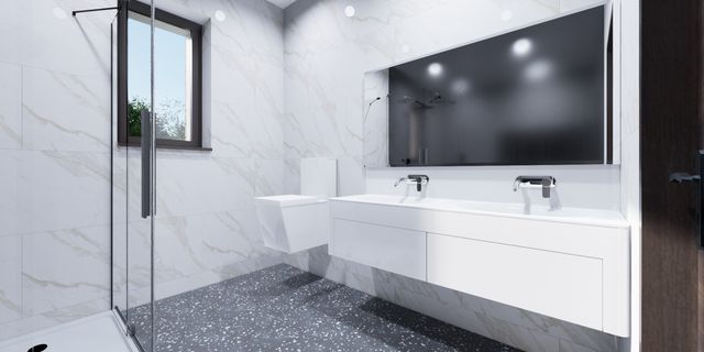 gotowy projekt domu Z355 – aranżacja wnętrz, Parterowy dom na wąską działkę.