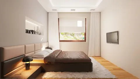 gotowy projekt domu Z78 D – aranżacja wnętrz, Projekt domu parterowego z kuchnią i salonem od ogrodu także na małą działkę.