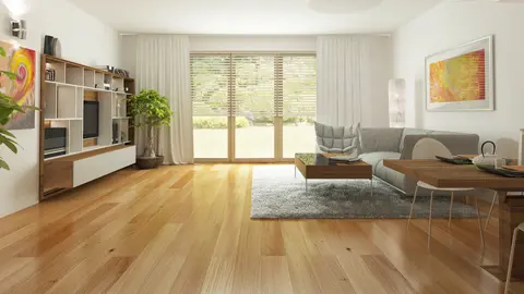 home project Z182 D – interior arrangement, Parterowy dom z dużym bocznym garażem na 2 auta, we współczesnym stylu. 