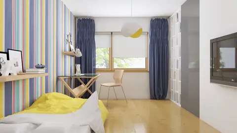 home project Zx54 D – interior arrangement, Piętrowy dom w nowoczesnym stylu z funkcjonalnym wnętrzem.