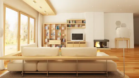 home project Z158 D – interior arrangement, Parterowy dom z opcją poddasza użytkowego w nowoczesnym stylu