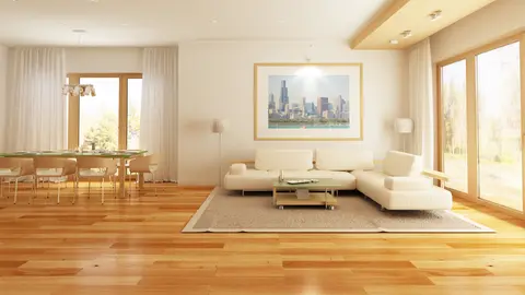 home project Z158 D – interior arrangement, Parterowy dom z opcją poddasza użytkowego w nowoczesnym stylu