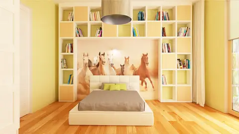 home project Z158 D – interior arrangement, Parterowy dom z opcją poddasza użytkowego w nowoczesnym stylu
