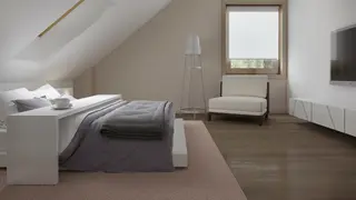 home project Z113 – interior arrangement, Projekt wygodnego domu z poddaszem, salonem od frontu i kuchnią od ogrodu.