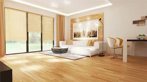 home project Z98 D – interior arrangement, Parterowy dom tani w budowie z dużym P.G oraz z opcją zagospodarowania poddasza.
