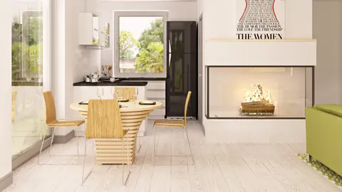 home project Z216 D – interior arrangement, Tani w realizacji, ekonomiczny w utrzymaniu, wygodny dom z gabinetem na parterze