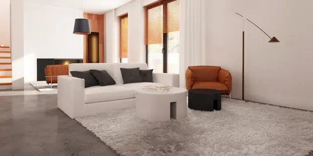 gotowy projekt domu Z114 – aranżacja wnętrz, Przytulny i komfortowy dom z poddaszem, dużą strefą dzienna, garażem i wykuszem