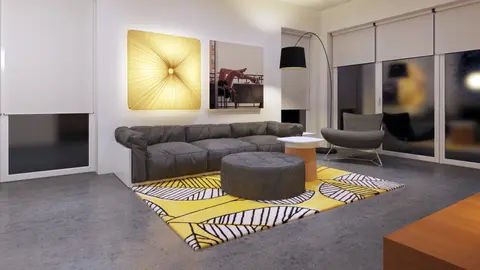 home project Z297 D – interior arrangement, Piętrowy dom ze sporym pomieszczeniem gospodarczym, także na wąską działkę.
