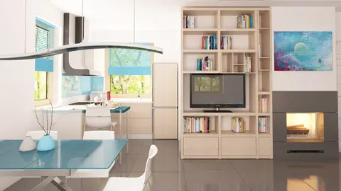 home project Z212 D – interior arrangement, Mały dom z poddaszem użytkowym, tani w budowie i ekonomiczny w użytkowaniu.