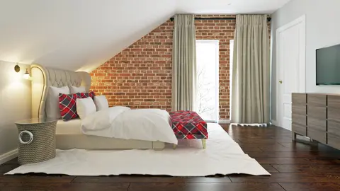 home project Z177 D – interior arrangement, Mały, wygodny i praktyczny dom na wąską działkę. 