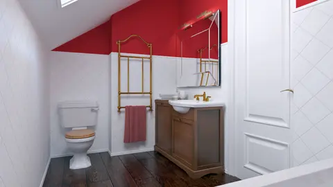 home project Z177 D – interior arrangement, Mały, wygodny i praktyczny dom na wąską działkę. 